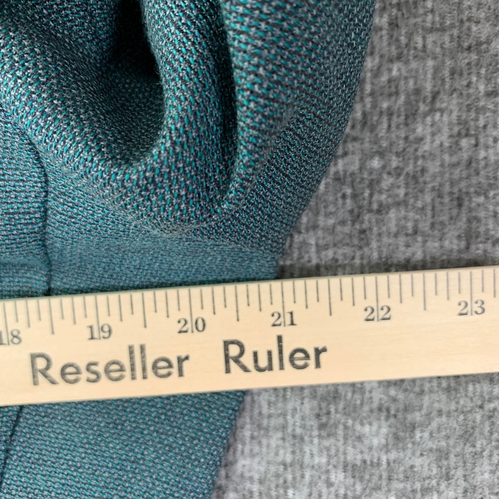 Holland & Sherry Blazer Jacket Men 40R Green Unlind Sport Coat
